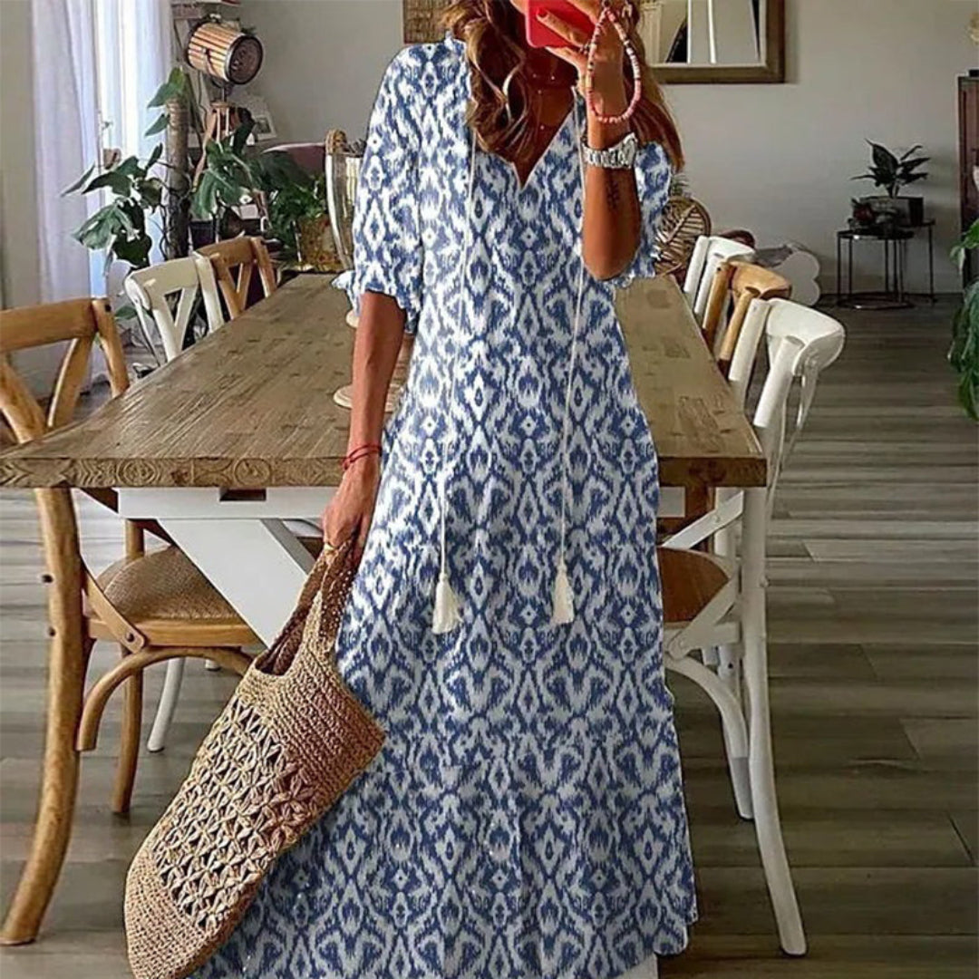 Annemarije™ | Boho Buikbedekkende Jurk