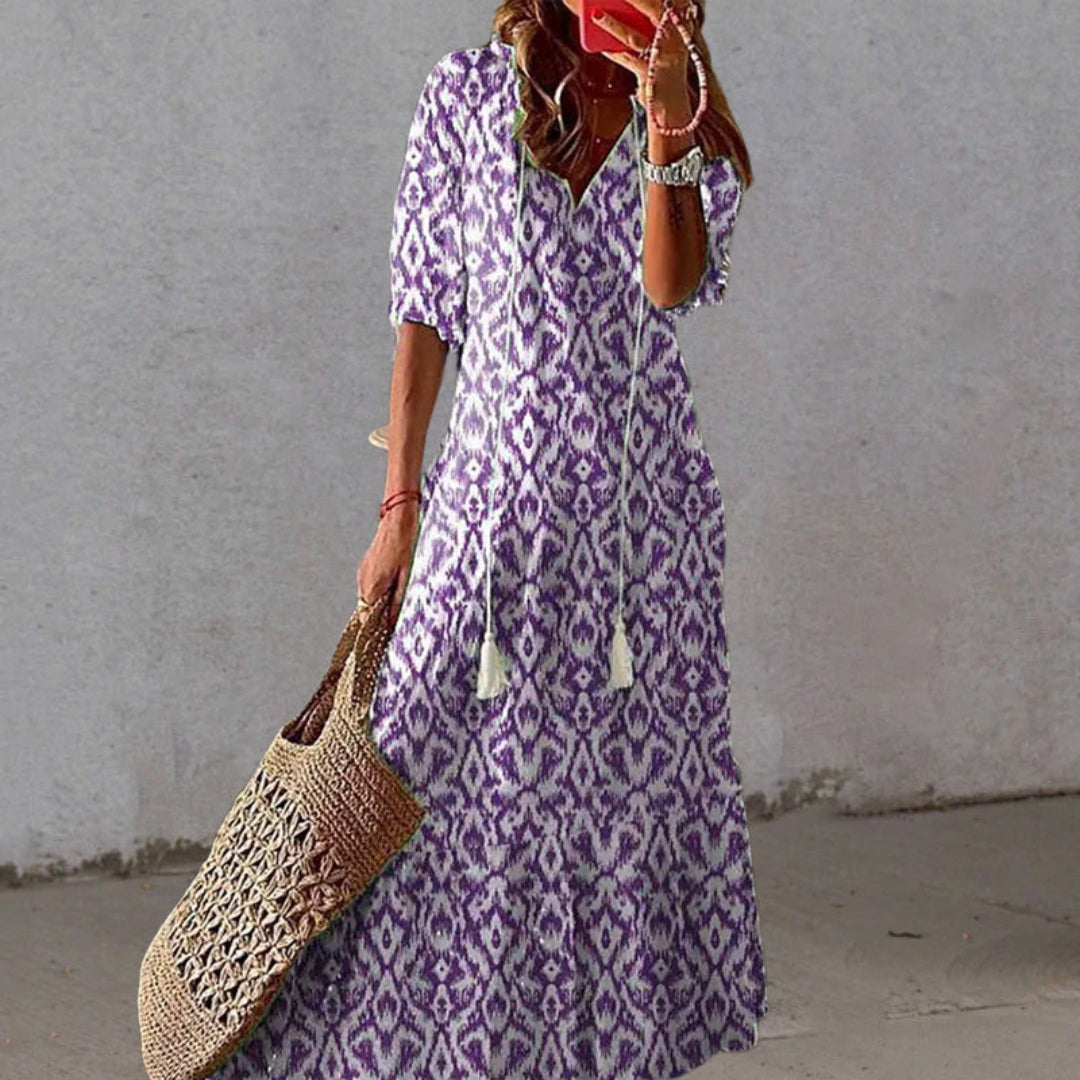 Annemarije™ | Boho Buikbedekkende Jurk