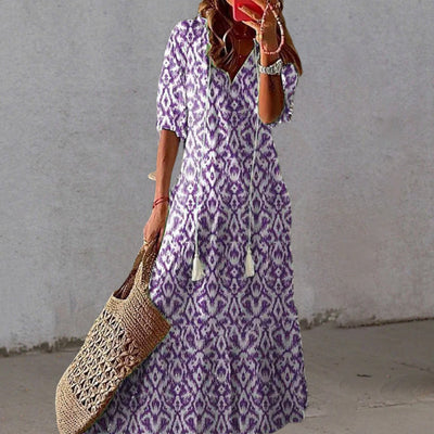 Annemarije™ | Boho Buikbedekkende Jurk