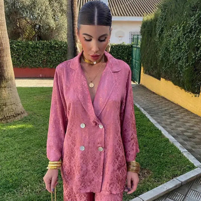 Elise™ | Elegante Jacquard-Blazer