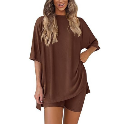 Tijn™ | Losse mode Casual korte mouwen
