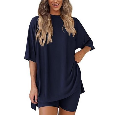 Tijn™ | Losse mode Casual korte mouwen