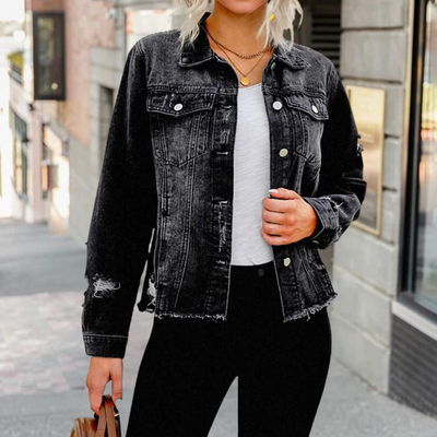 Evelien™ | Dames Spijkerjas met Casual Look