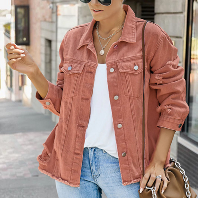 Evelien™ | Dames Spijkerjas met Casual Look