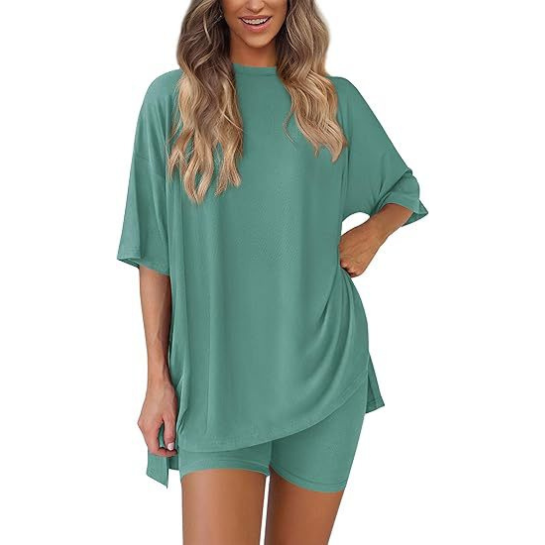 Tijn™ | Losse mode Casual korte mouwen