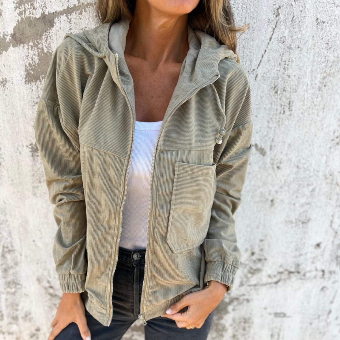 Willemieke™ | Corduroy Jack met Rits