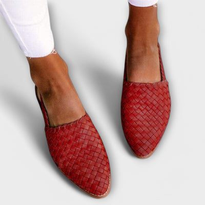 Leontien™ | Elegante leren instappers