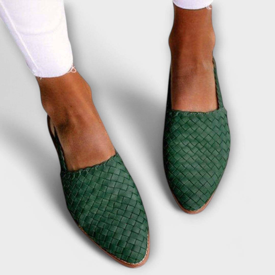 Leontien™ | Elegante leren instappers