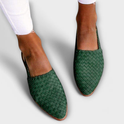 Leontien™ | Elegante leren instappers