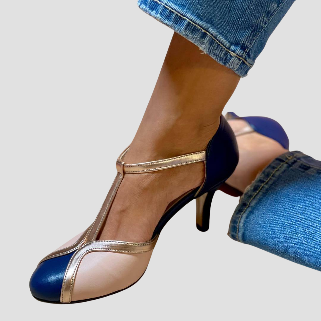 Mariet™ | Bicolor Haksandalen