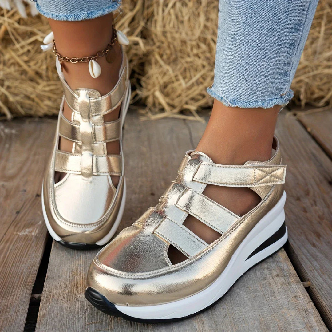 Geesje™ | Vrouwen Holle Uit Ademend Wedge Sandalen