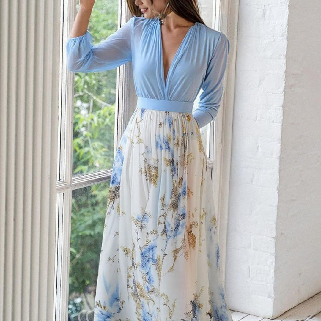 Renske™ | Maxi jurk met bloemenprint Dazzling