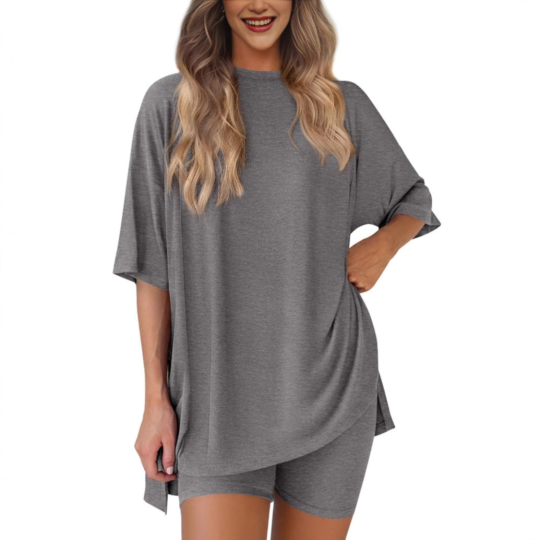Tijn™ | Losse mode Casual korte mouwen