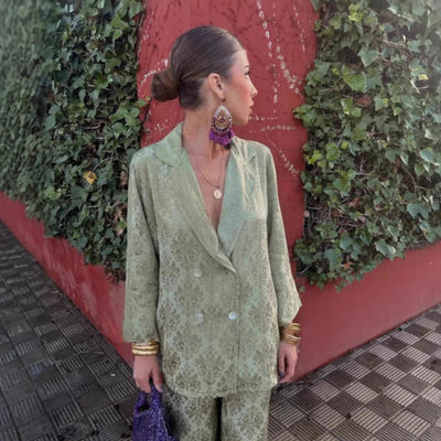 Elise™ | Elegante Jacquard-Blazer