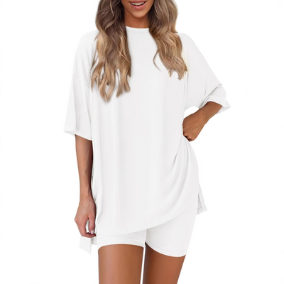 Tijn™ | Losse mode Casual korte mouwen
