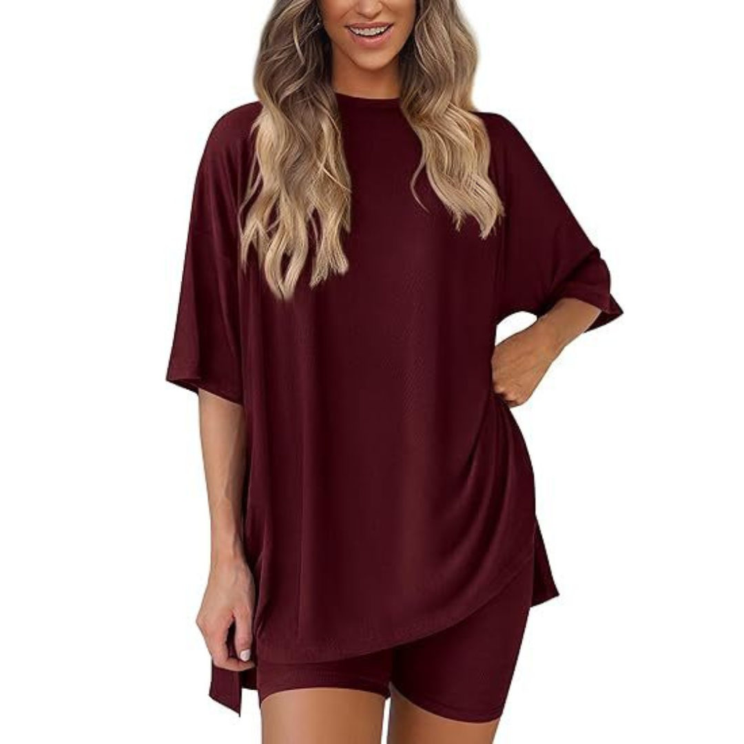 Tijn™ | Losse mode Casual korte mouwen