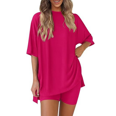 Tijn™ | Losse mode Casual korte mouwen