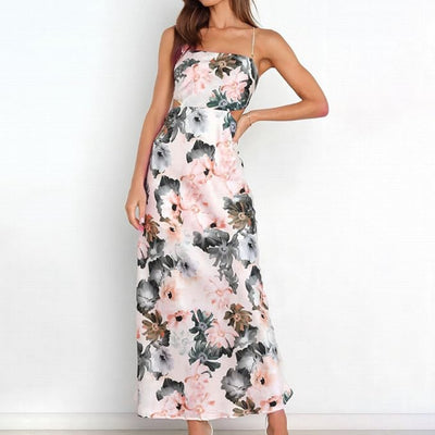 Liv™ | Maxi Jurk met Bloemenprint