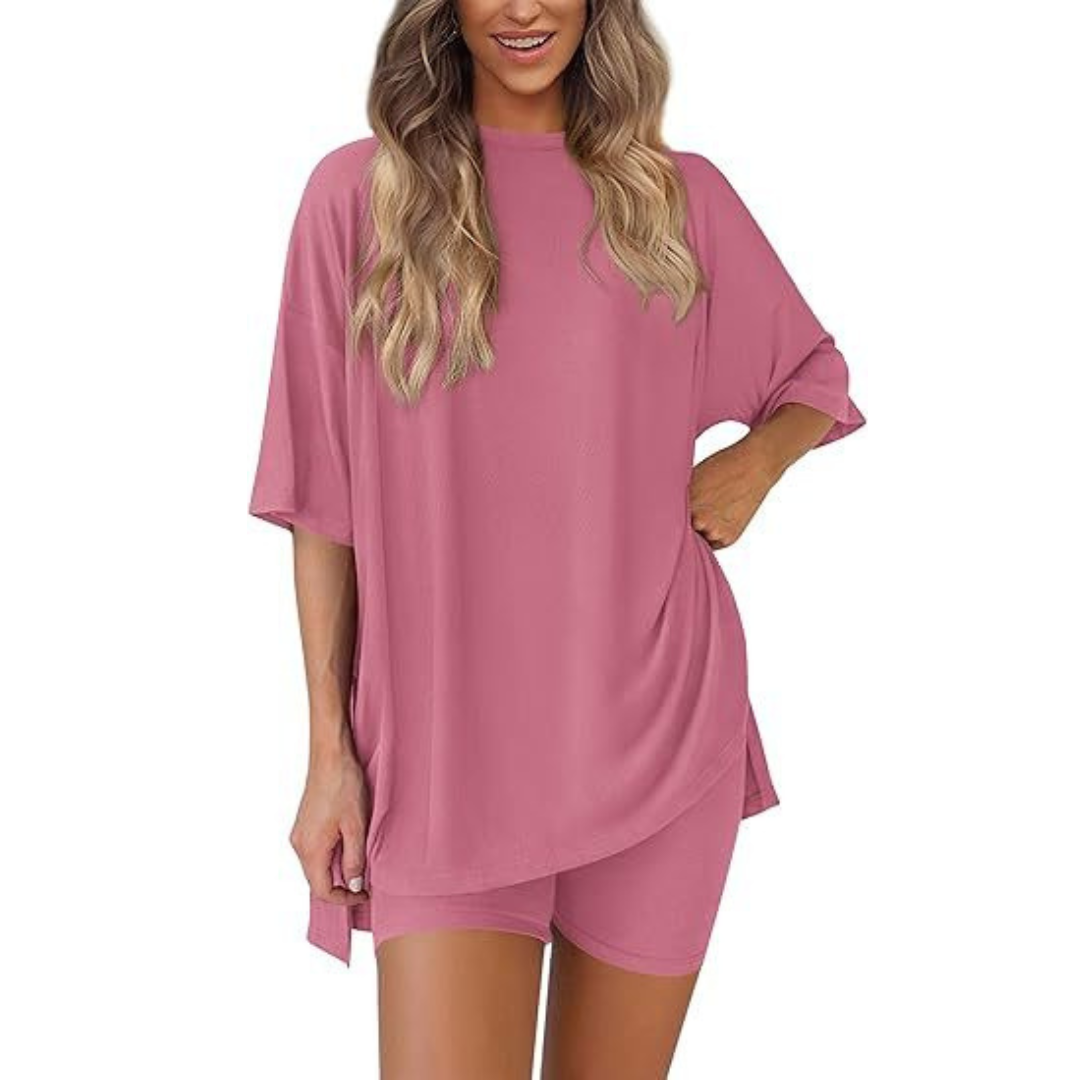 Tijn™ | Losse mode Casual korte mouwen