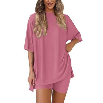 Tijn™ | Losse mode Casual korte mouwen