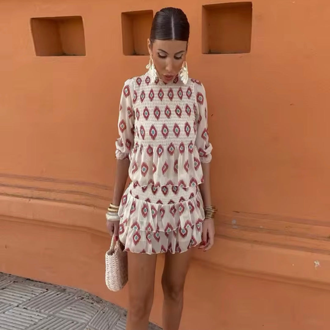 Renée™ | Korte Vintage-Stijl Jurk