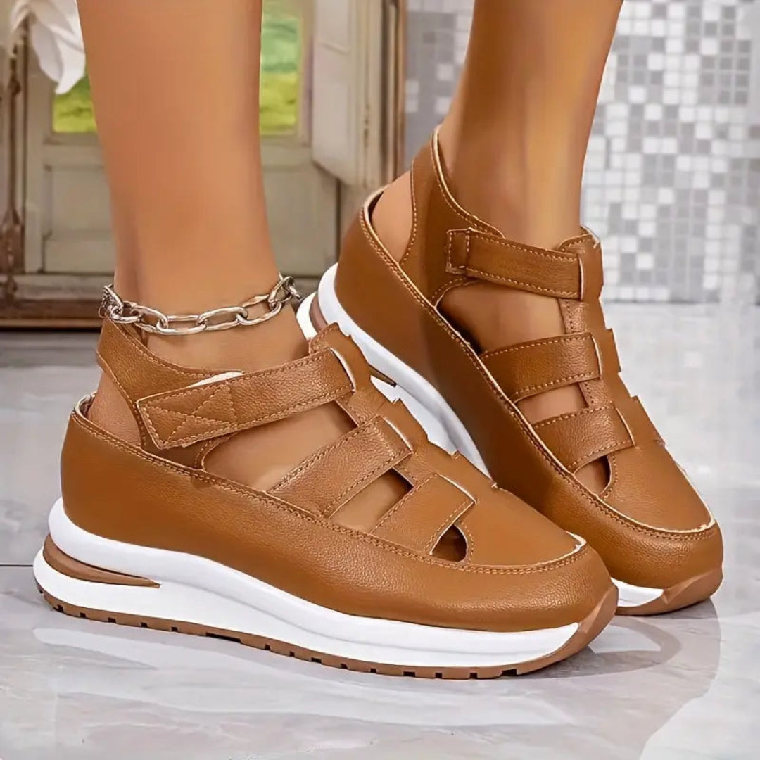 Geesje™ | Vrouwen Holle Uit Ademend Wedge Sandalen