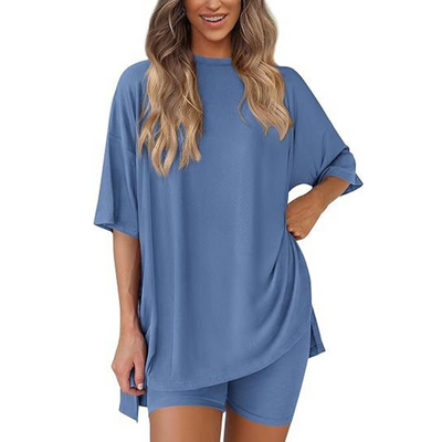 Tijn™ | Losse mode Casual korte mouwen