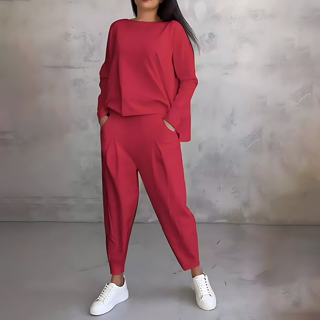 Eefje™ | Comfortabele Twee-delige Set