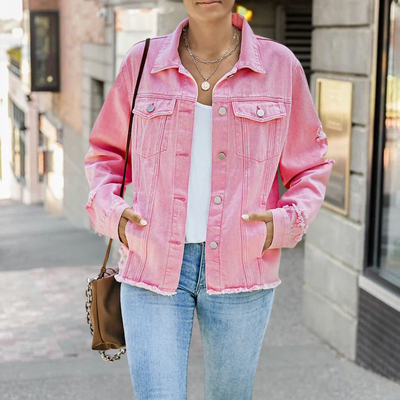 Evelien™ | Dames Spijkerjas met Casual Look