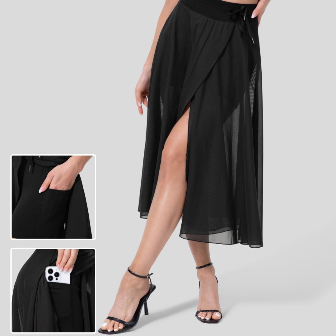 Lieke™ | Hoog getailleerde 2-in-1 Rok