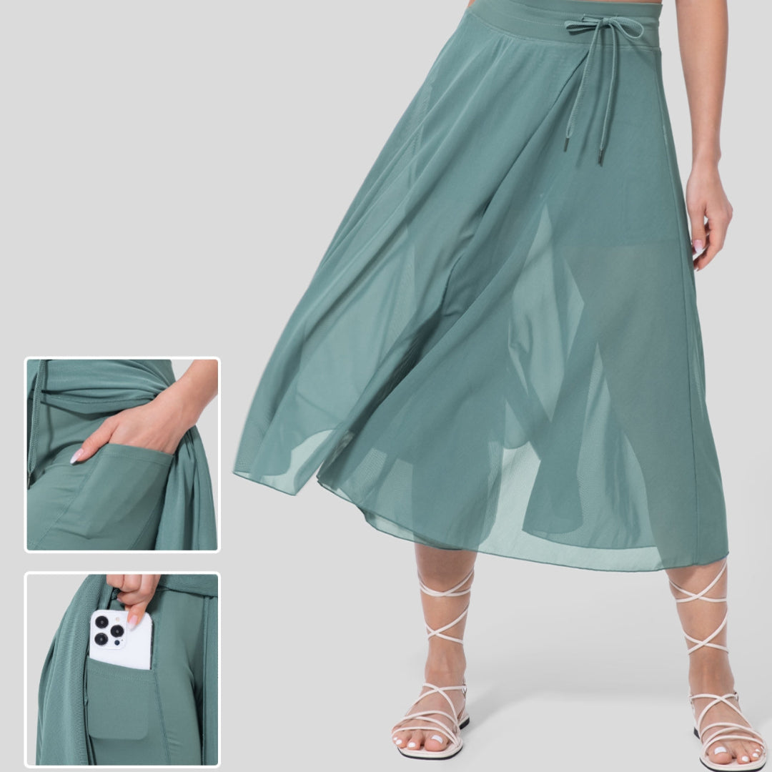 Lieke™ | Hoog getailleerde 2-in-1 Rok