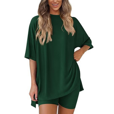 Tijn™ | Losse mode Casual korte mouwen