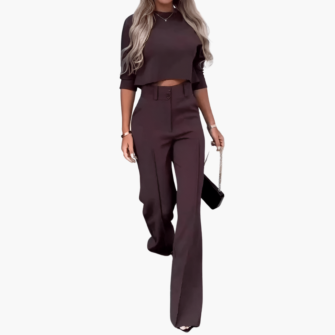 Miesje™ | Elegante Croptop-Set