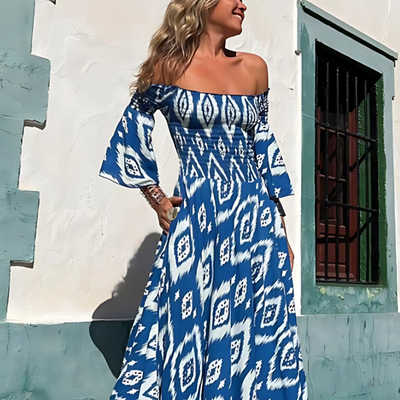Paulina™ | Off-Shoulder Maxi Jurk