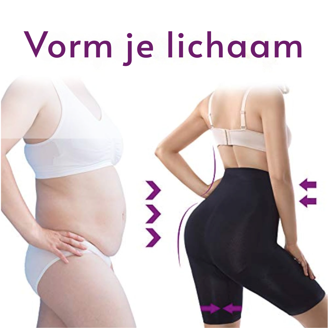 Lieselot™ | Naadloze Hoge Taille Corrigerende Short