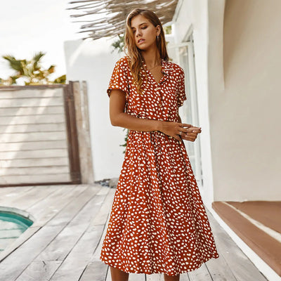 Hennie™ | Comfortabele Linnen Zomerjurk