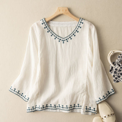 Anouk ™ | Linnen Blouse