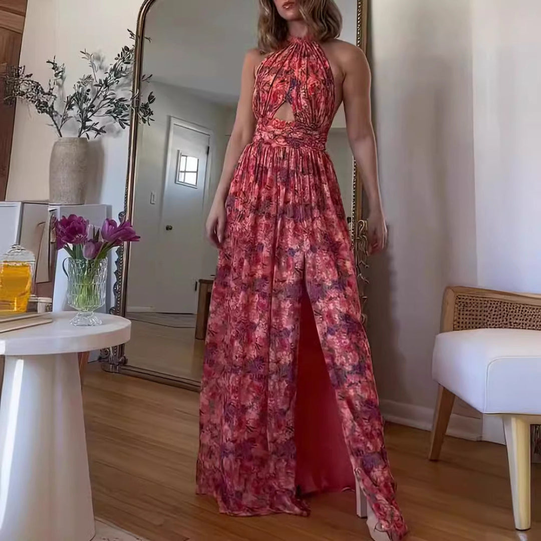 Sneekes™ | Rugloze Maxijurk met Bloemenprint