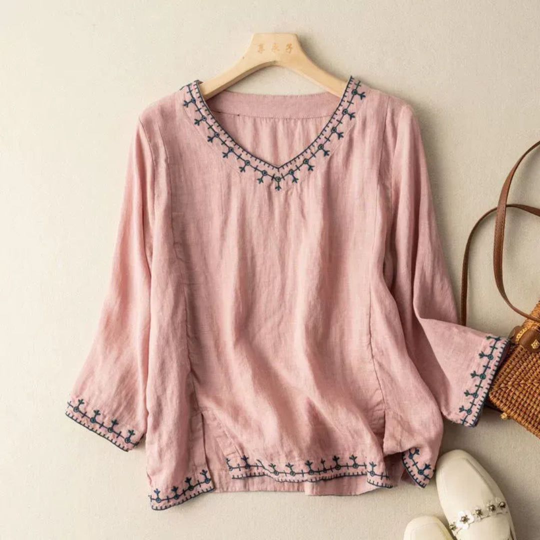 Anouk ™ | Linnen Blouse