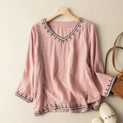 Anouk ™ | Linnen Blouse