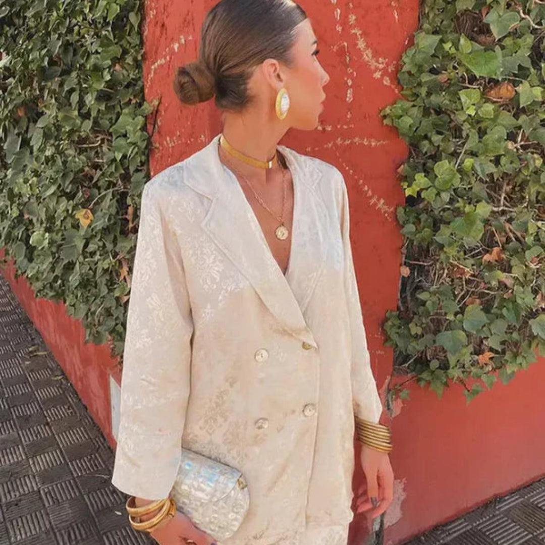 Elise™ | Elegante Jacquard-Blazer