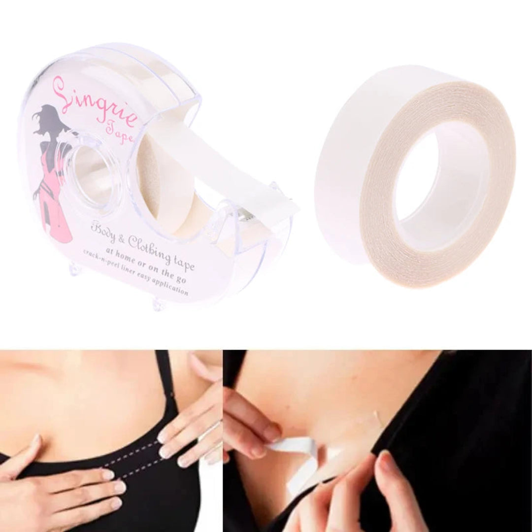 Dubbelzijdige kledingtape