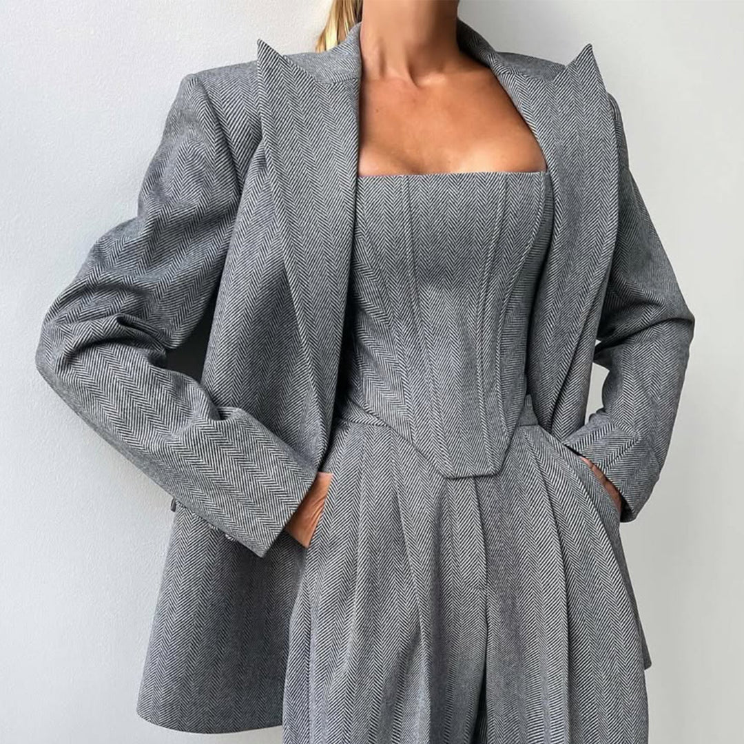 Linneke™ | Elegante 3-delige Damesoutfit