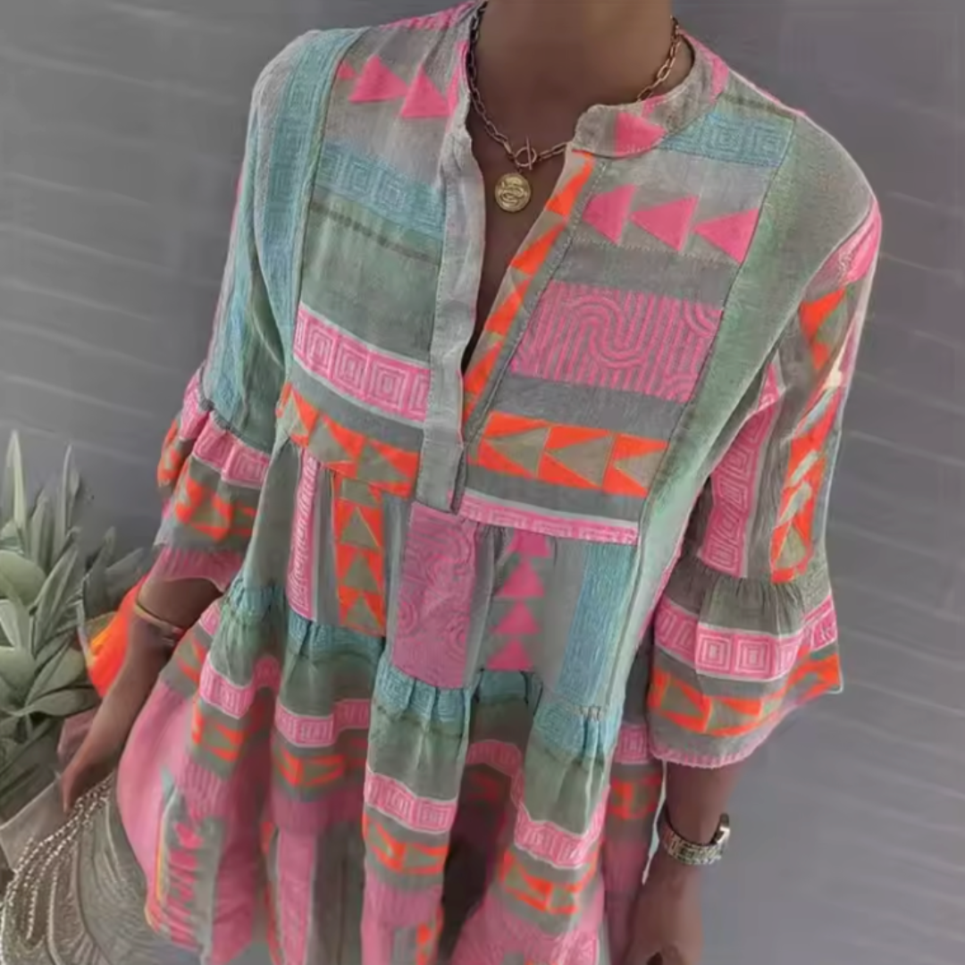 Maud™ | Boho-Lagen-Swingjurk
