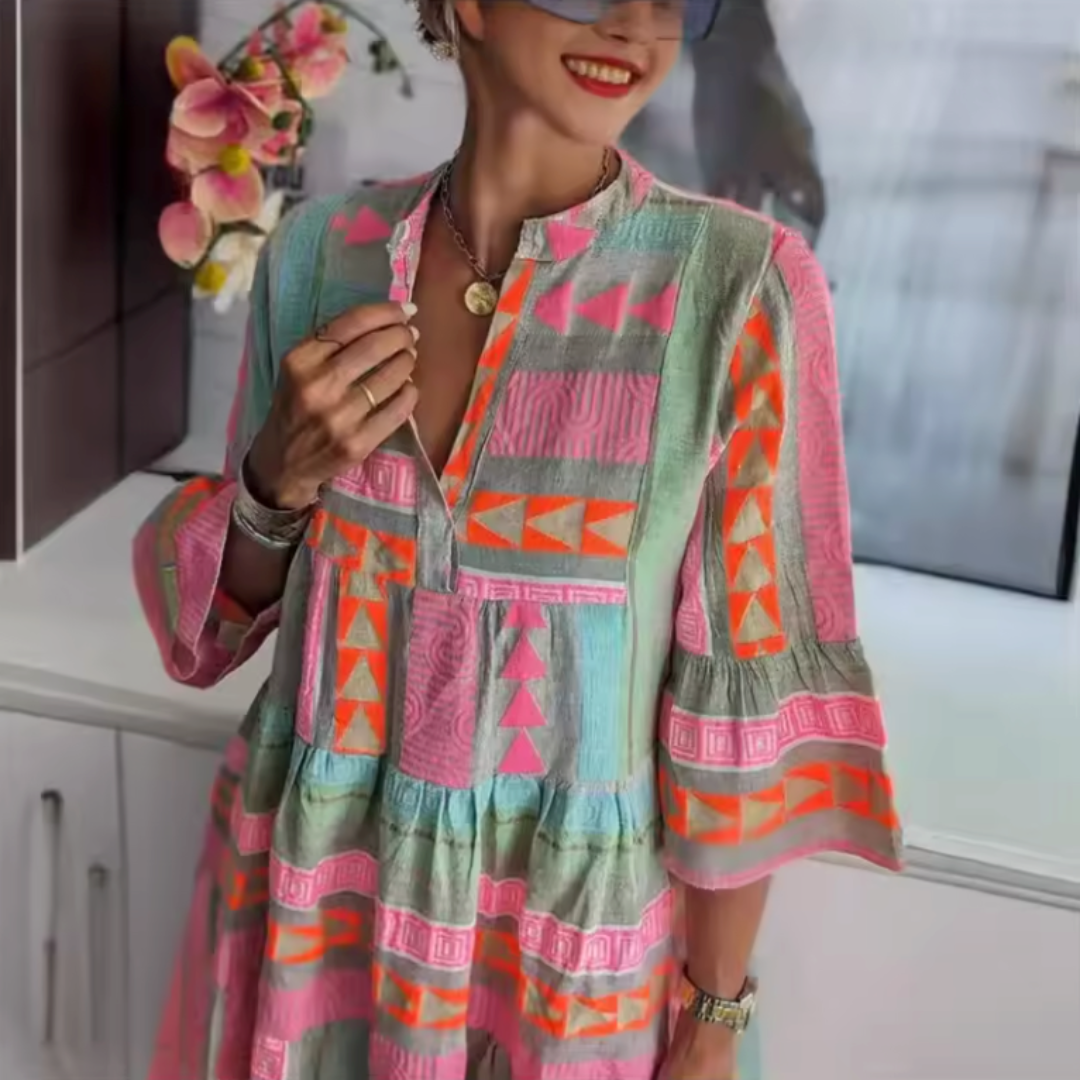 Maud™ | Boho-Lagen-Swingjurk