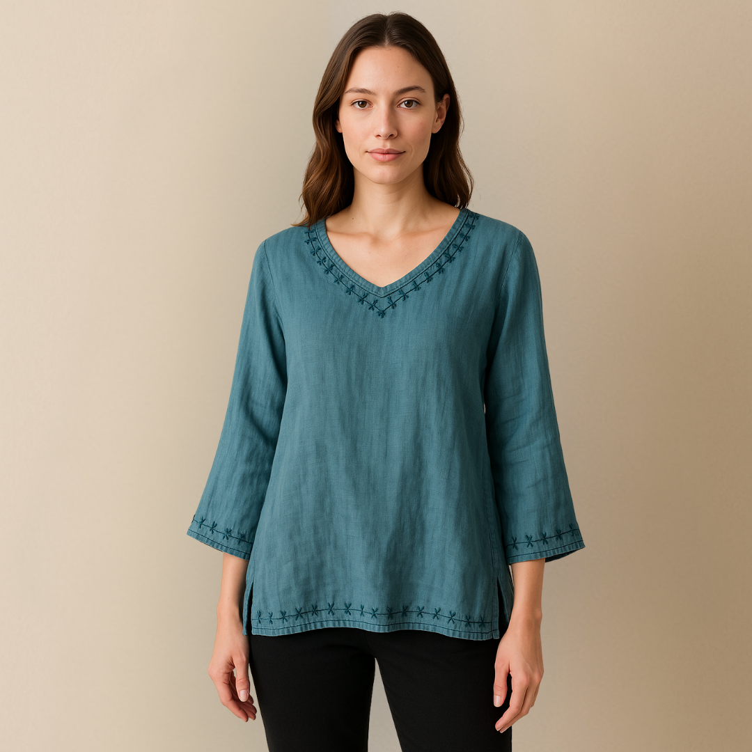 Anouk ™ | Linnen Blouse