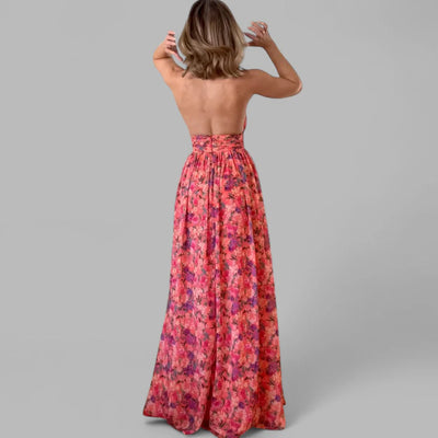 Sneekes™ | Rugloze Maxijurk met Bloemenprint
