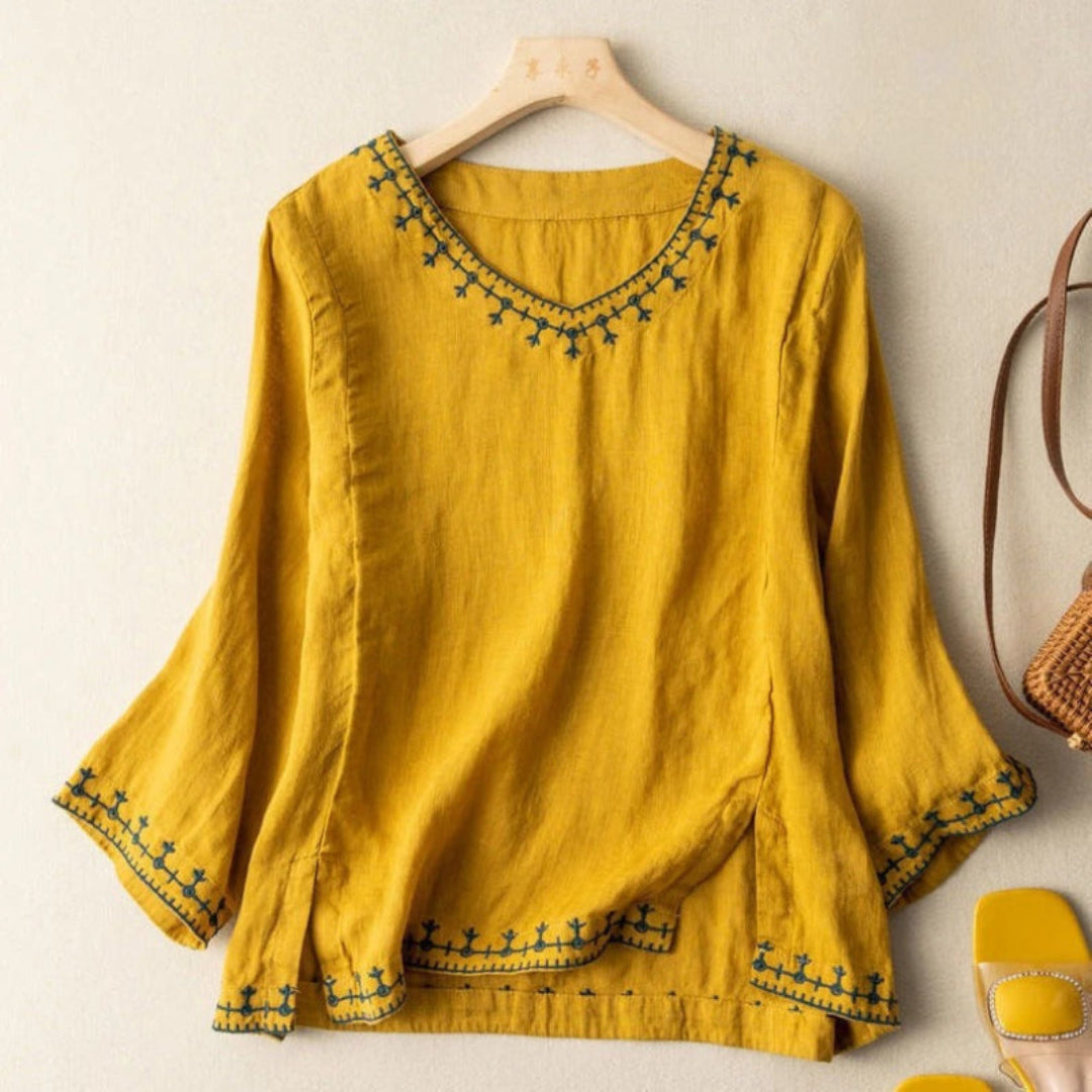 Anouk ™ | Linnen Blouse