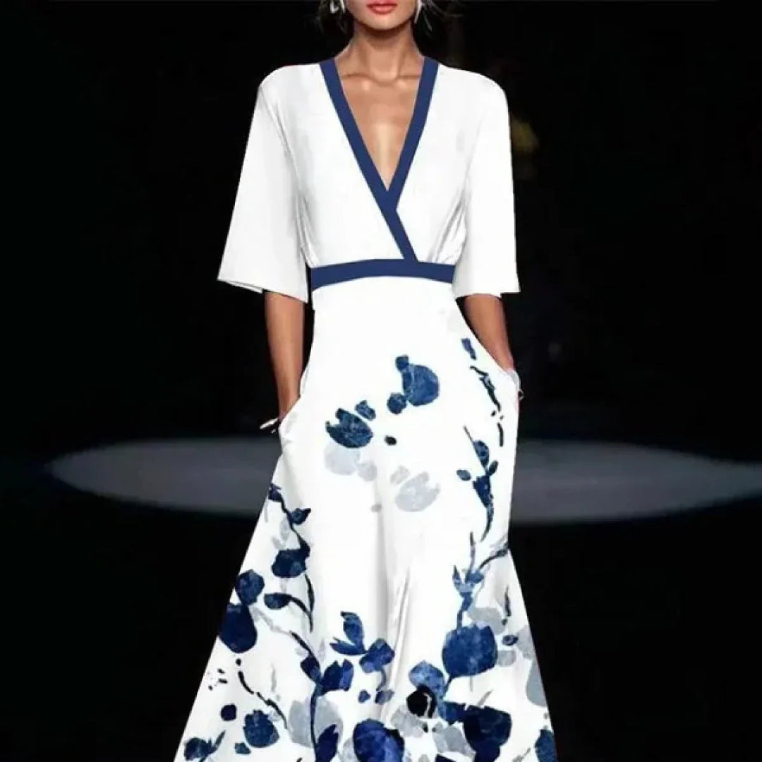 Carolijn™ | Elegante jurk met korte mouwen
