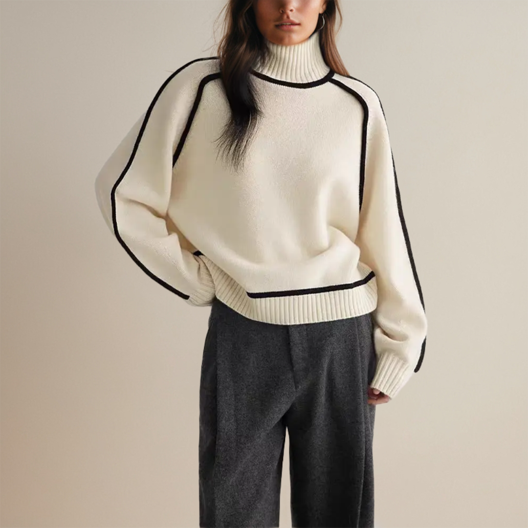 Hendrika™ | Gebreide Turtleneck met Voering